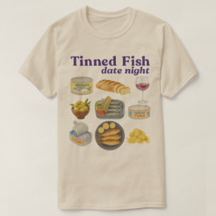 Dosenfisch-Date-Night-Baby, Dosenfisch, Sardine T-Shirt