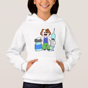 Dosierung als Arzt mit Spritze Hoodie