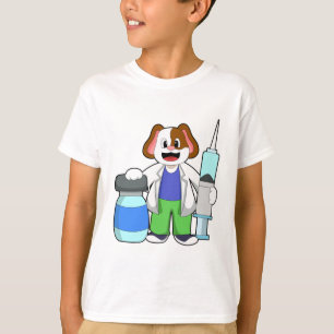 Dosierung als Arzt mit Spritze T-Shirt