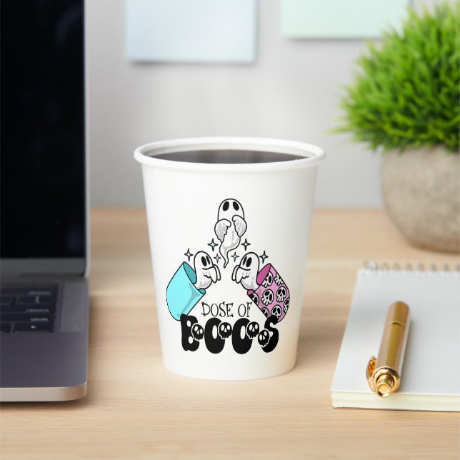 Dosierung von boos Medical Ghost Halloween Pappbecher (InSitu)