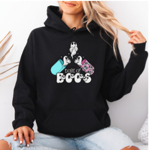 Dosierung von Boos Spooky Medical Ghost Halloween Hoodie
