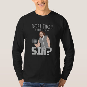 Dost du selbst Hoist Sir Weightlift Bodybuildin T-Shirt