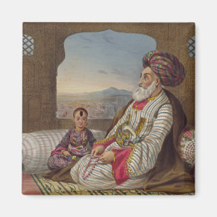Dost Mahommed (1793-1863) King of Caubul and his Y Magnet