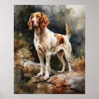 Doster für Hunde in Rot und Weiß