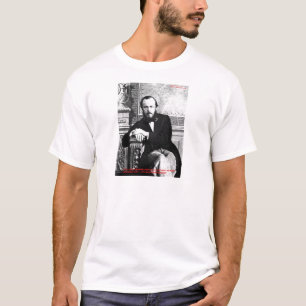 Dostoevsky "Gott beabsichtigte" Liebeszitat Gesche T-Shirt
