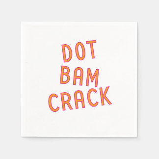 Dot Bam Crack Mahjong Paper Napkins Serviette