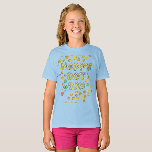 Dot Day Lovers Kids Celebration T - Shirt (Vorne ganz)