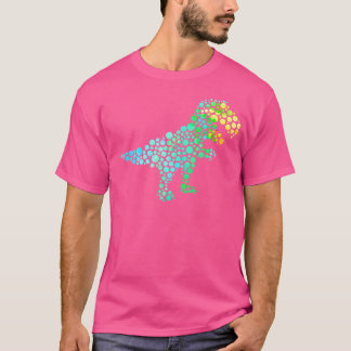 Dot Day T Rex Dinosaur Lover Polka Dot Pattern Int T-Shirt
