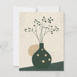 Dot Dot Blume #017 Postkarte