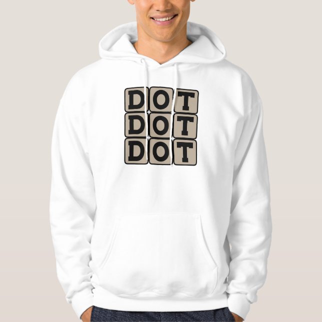Dot Dot Dot, Ellipse Hoodie (Vorderseite)