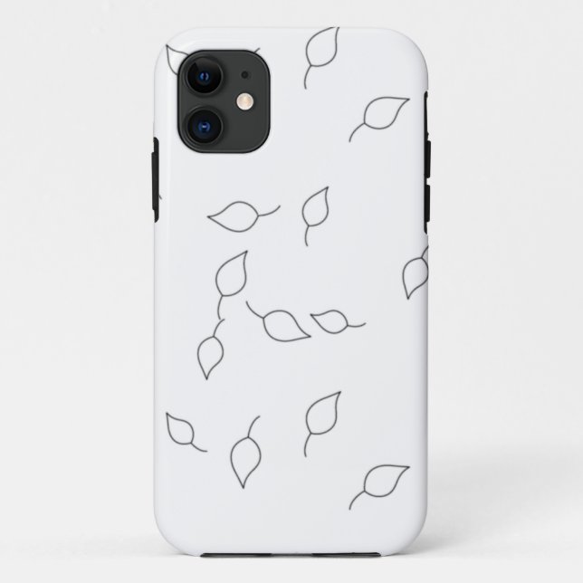 Dot, Dove Gray Case-Mate iPhone Hülle (Rückseite)