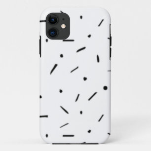 Dot, Dunkelgrau, Holzkohle Case-Mate iPhone Hülle