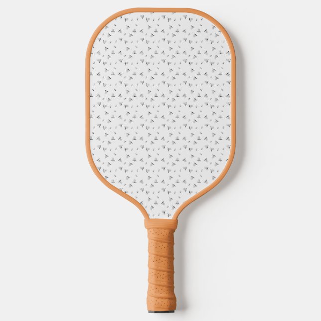 Dot, Grau Nickel Pickleball Schläger (Vorderseite)