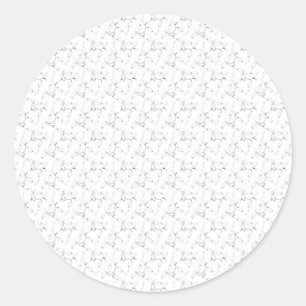 Dot, Graugans Runder Aufkleber