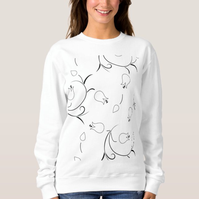 Dot, Graugans Sweatshirt (Vorderseite)