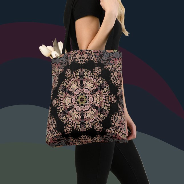 Dot Mandala Blume Brown und Grau (Von Creator hochgeladen)