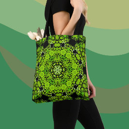 Dot Mandala Blume Green