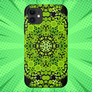 Dot Mandala Blume Green Case-Mate iPhone Hülle