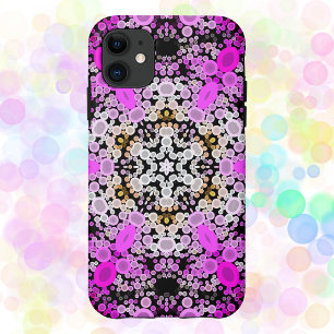 Dot Mandala Blume Rosa und Weiß Case-Mate iPhone Hülle