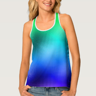 Dot-Matrix für coole Farben Tanktop