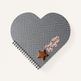 Dot Matrix - Modern Cover Art Notizbuch