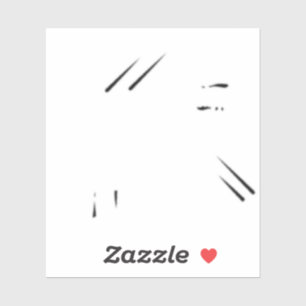 Dot, Milk White, Romance Custom Cut Vinyl Sticker