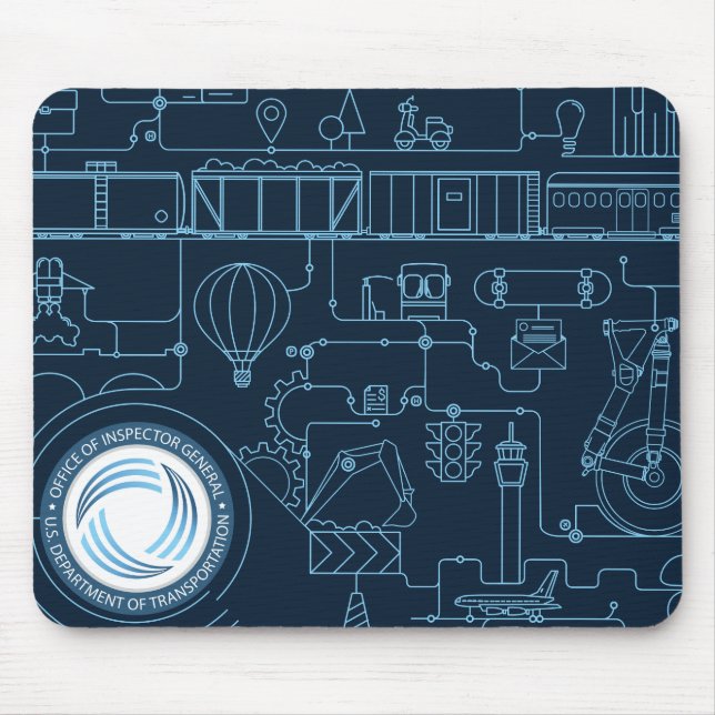 DOT OIG Mousepad (Vorne)