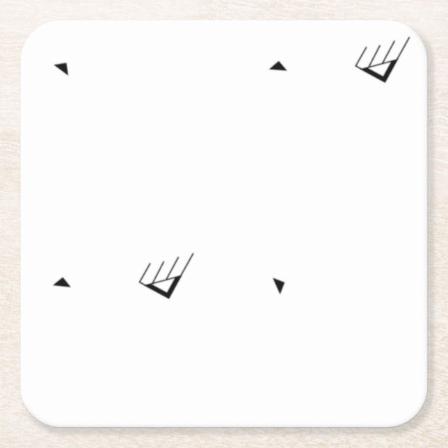 Dot, Pale Grey Paper Coaster Rechteckiger Pappuntersetzer (Vorderseite)