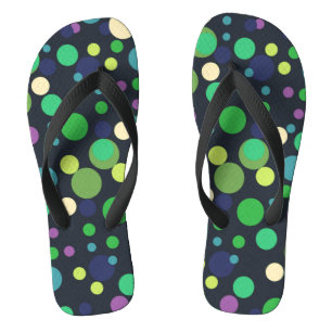 Dot-Party Flip Flops