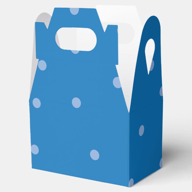 Dot Pattern Gevor Box Geschenkschachtel (Geöffnet)