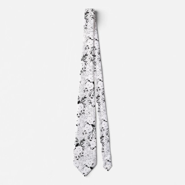 Dot, schwarze Kuh Krawatte (Vorderseite)