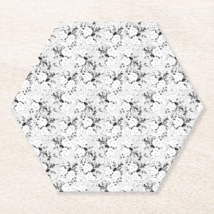 Dot, schwarze Kuh Untersetzer