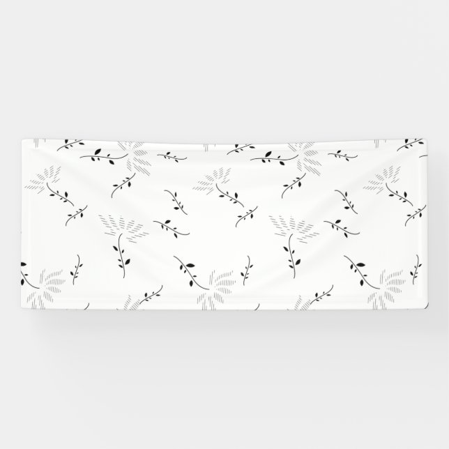 Dot, Snow Drift-Banner Banner (Horizontal)