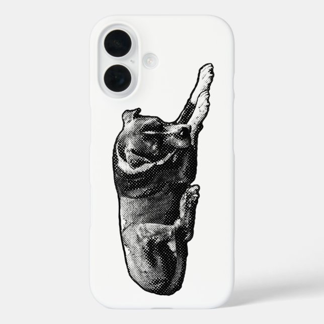 Dot-Texture-Dog-Fall Case-Mate iPhone Hülle (Rückseite)