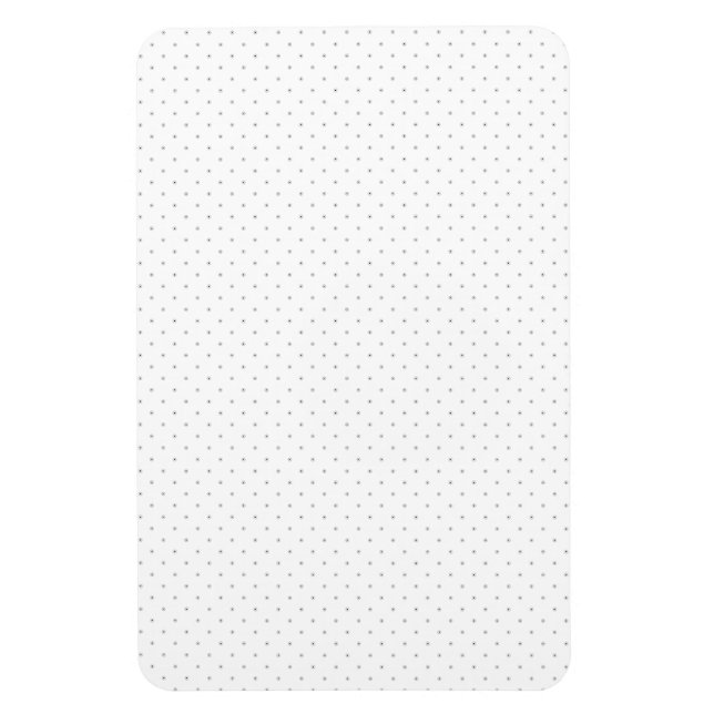 Dot, weißer Rauch Magnet (Vertikal)