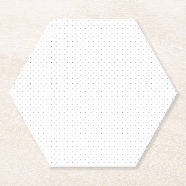 Dot, weißer Rauch Untersetzer (Vorderseite)