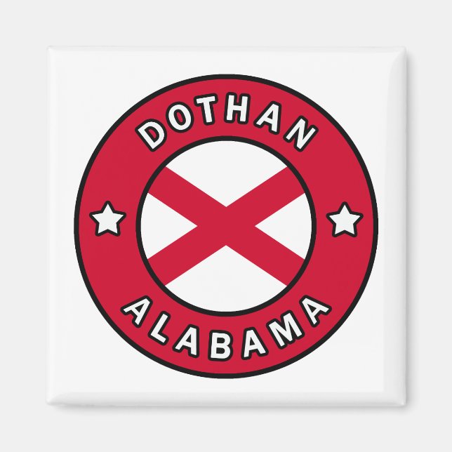 Dothan Alabama Magnet (Vorne)