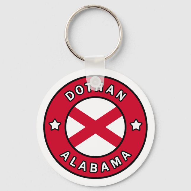 Dothan Alabama Schlüsselanhänger (Vorderseite)