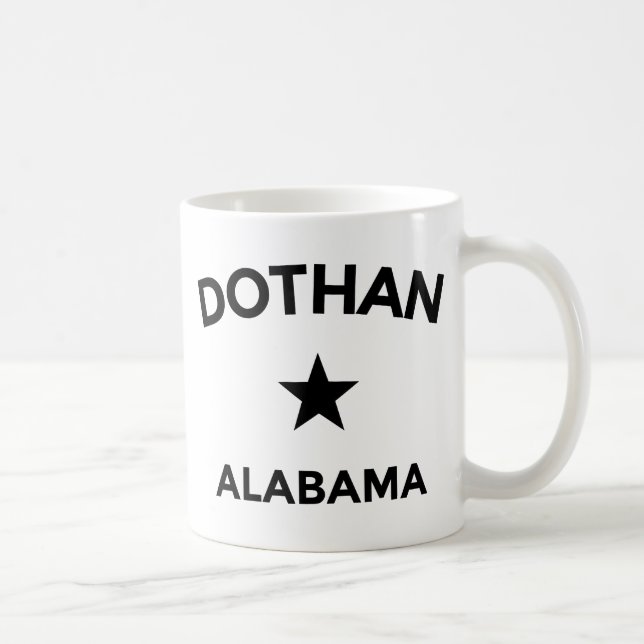 Dothan Alabama Tasse (Rechts)