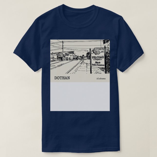 Dothan Alabama TShirt 1 (Design vorne)