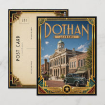 Dothan Alabama Vintage Art Deco Golden Age