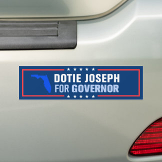 Dotie Joseph for Florida Governor Autoaufkleber