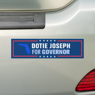 Dotie Joseph für den Gouverneur von Florida Autoaufkleber