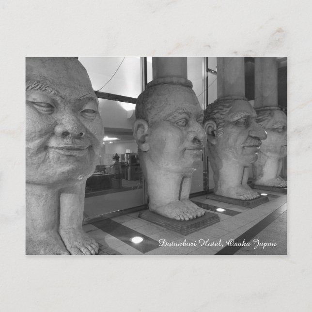 Dotonbori Hotel Japan Postcard Postkarte (Vorderseite)