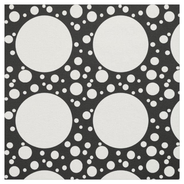 Dots Dusche weiß + Ihr Hintergrund & Ideen Stoff (Muster)