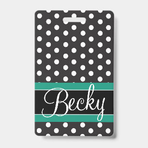 Dots Gepäckmarke/Abzeichen Ausweis