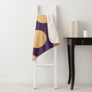 Dots-Muster 15 Sherpadecke