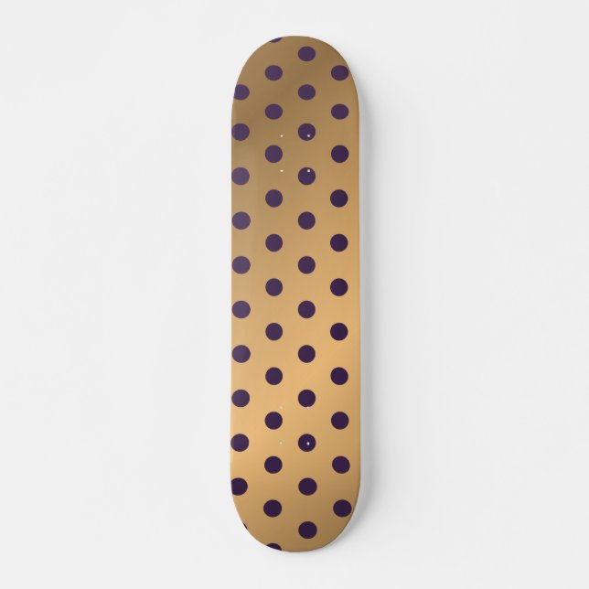 Dots-Muster 16 Skateboard (Vorne)