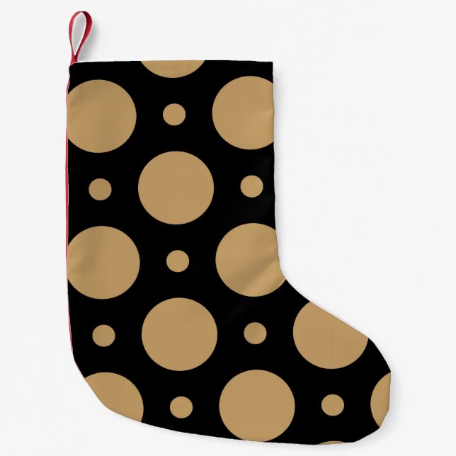 Dots-Muster 17 Kleiner Weihnachtsstrumpf (Vorderseite)