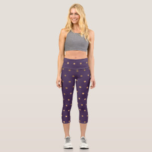 Dots-Muster 18 Capri Leggings
